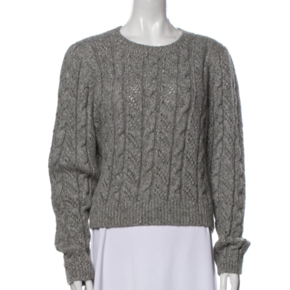 LoveShackFancy Crew Neck Sweater